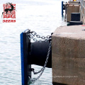 Deers marine cone fenders with pe facing pad and uhmwpe panel